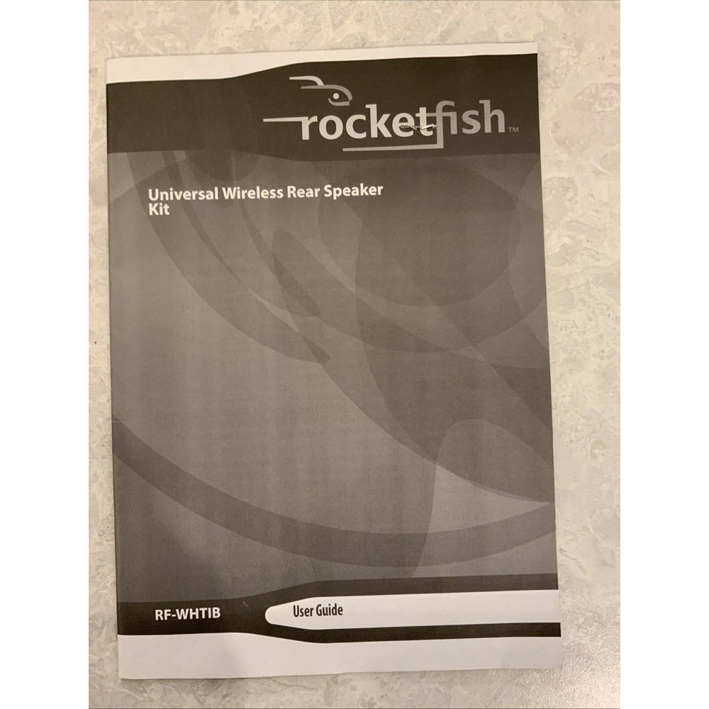Rocketfish RF-WHTIB Receiver Universal Wireless Rear Speaker Kit Works - Picture 9 of 10